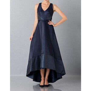 NWT Theia Midnight Blue High Low Gown Size 10
